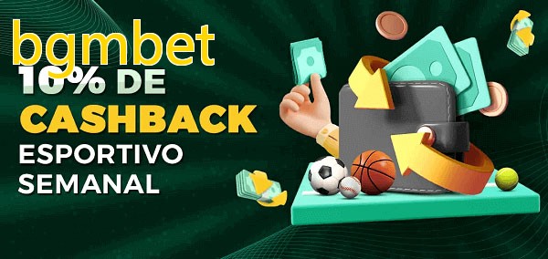 10% de bônus de cashback na bgmbet